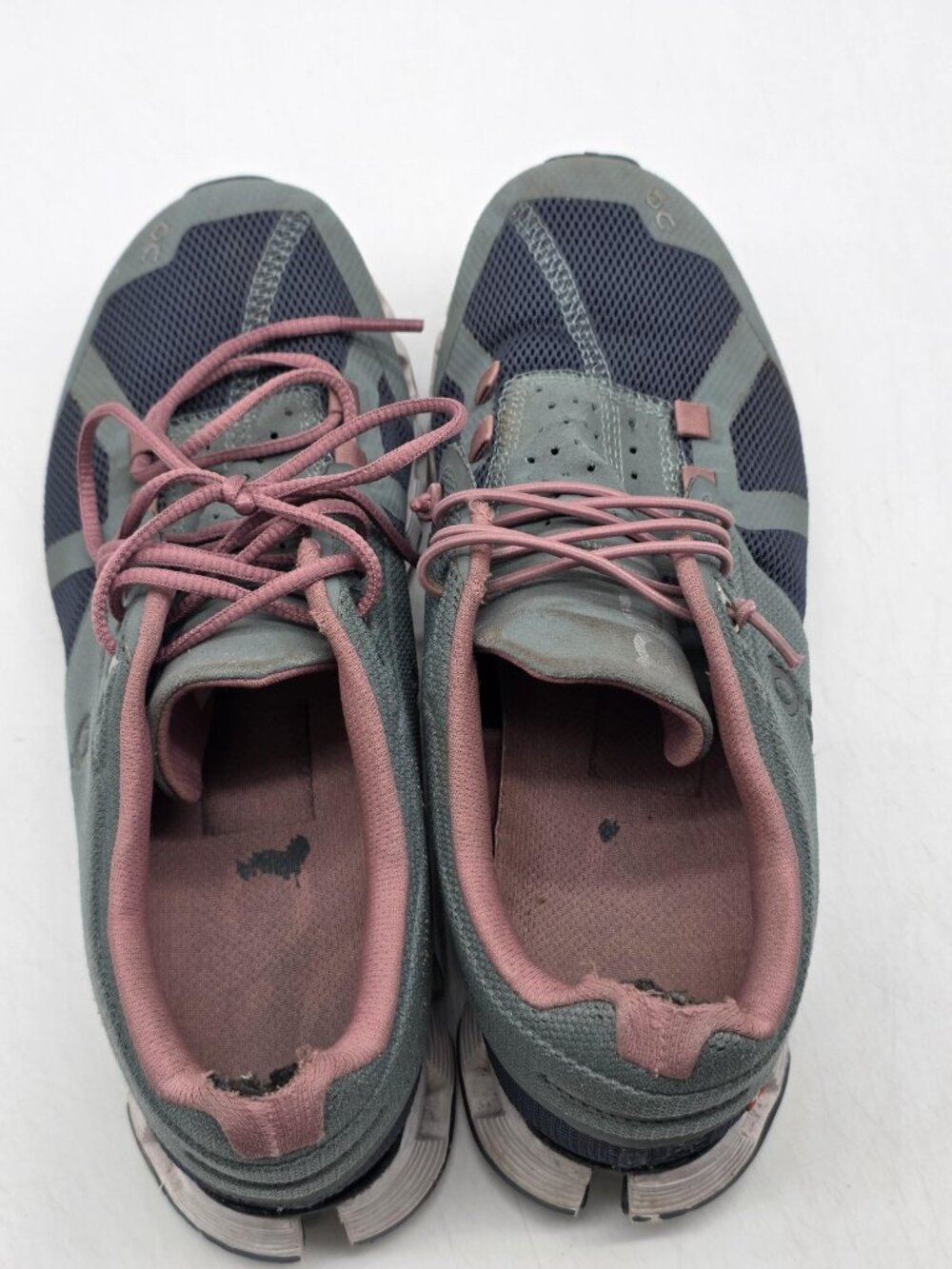 On Cloud Shoes Womens Size 6 Multicolor Mesh CloudTec Running Sneakers Damaged - Picture 8 of 12